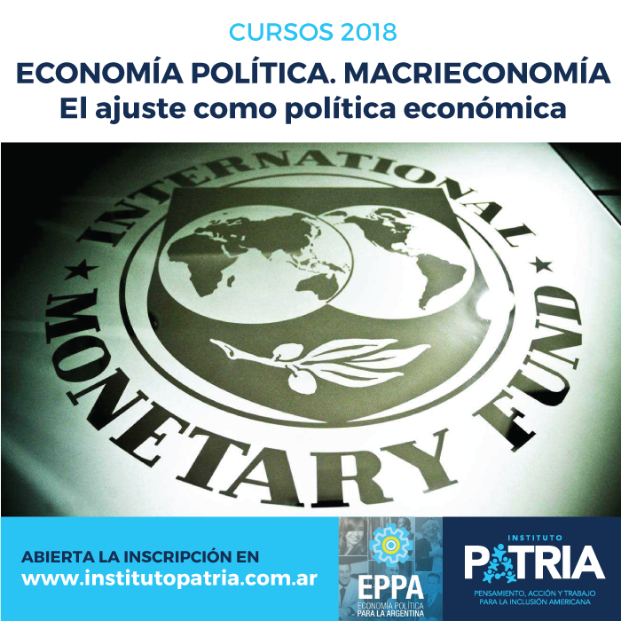 Curso de economía política MACRIECONOMÍA. El ajuste como política económica.