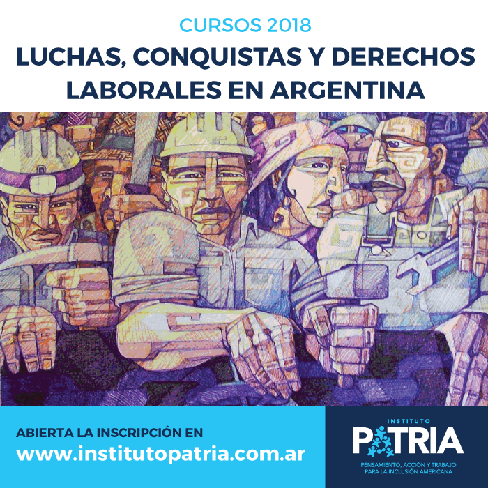 Curso de formación «Luchas, conquistas y derechos laborales en Argentina»