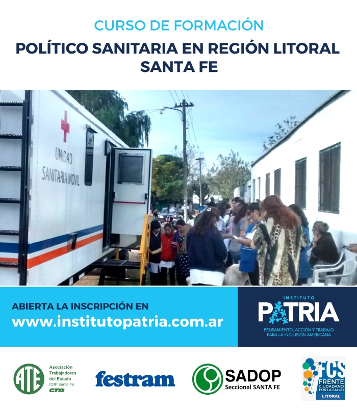 Curso de Formación Político – Sanitaria en Santa Fe