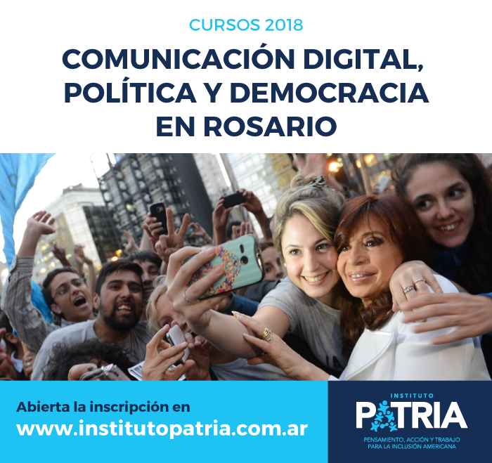 Seminario Comunicación Digital, Política y Democracia en ROSARIO