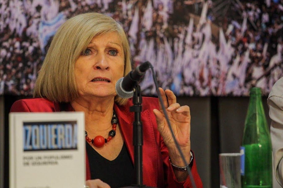 Chantal Mouffe visitó el Instituto Patria