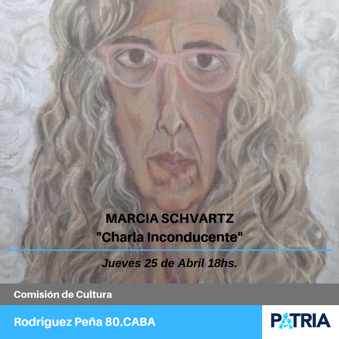Marcia Schvartz en el Instituto Patria