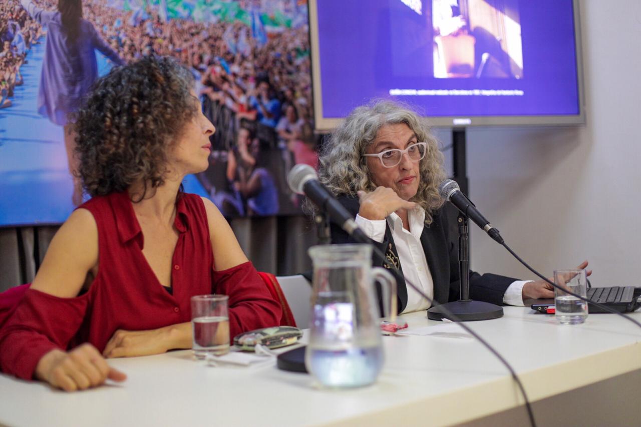 Marcia Schvartz visitó el Instituto Patria