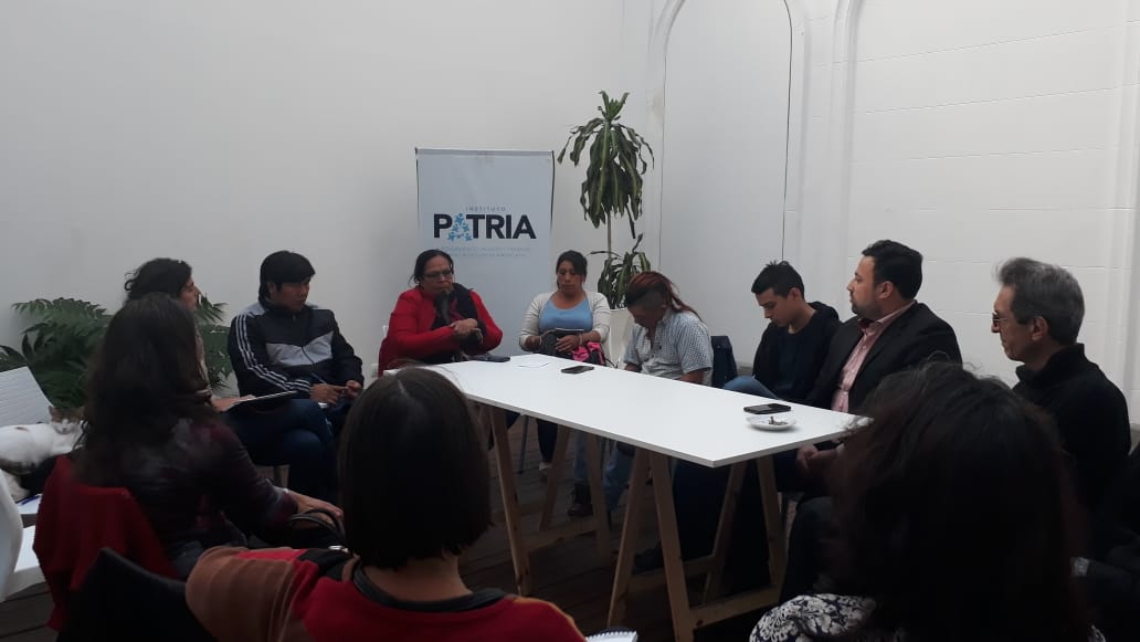 Reunión del área de pueblos originarios de la Comisión de Inclusión y Desarrollo Social