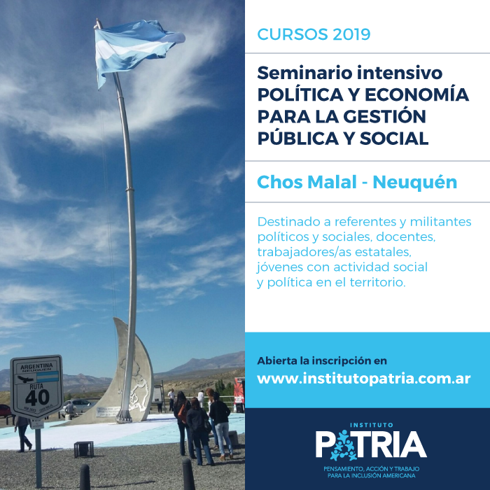 Seminario Intensivo Política y Economía para la Gestión Pública y Social.