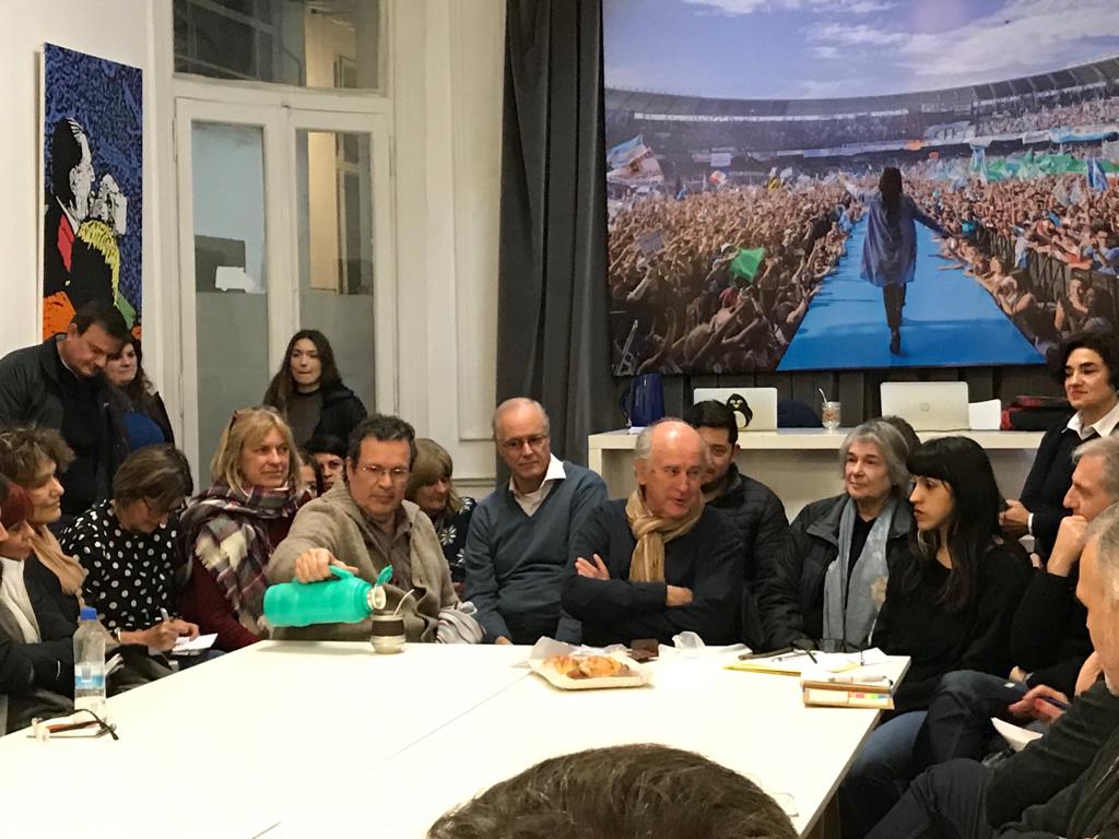 Reunión de coordinadores de las comisiones Patria