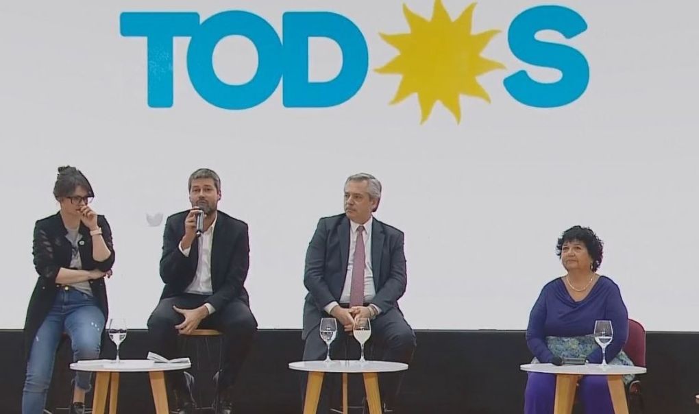 Matías Lammens en la Apertura del Seminario de Ciencia y Tecnología del Instituto Patria