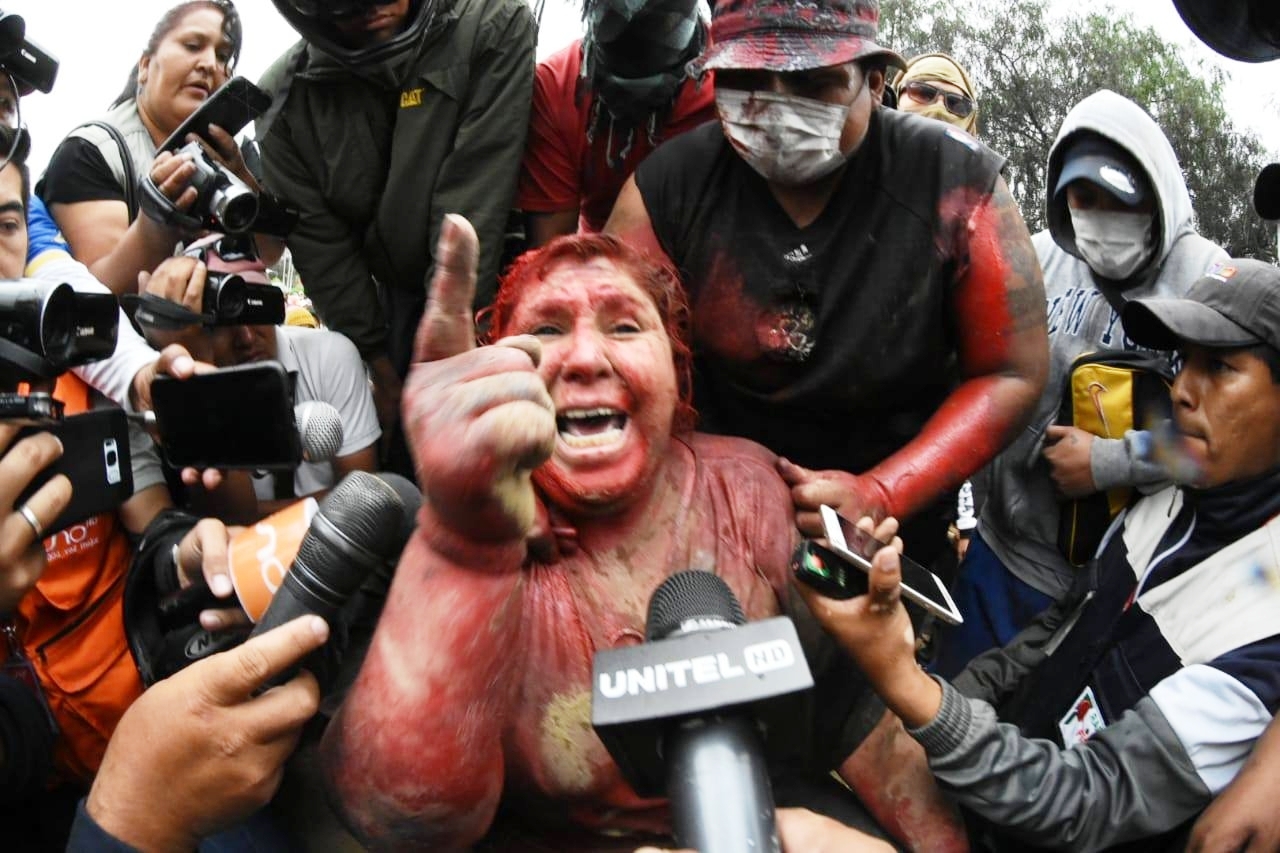 Repudiamos la violencia política contra las mujeres en lucha de la Patria Grande