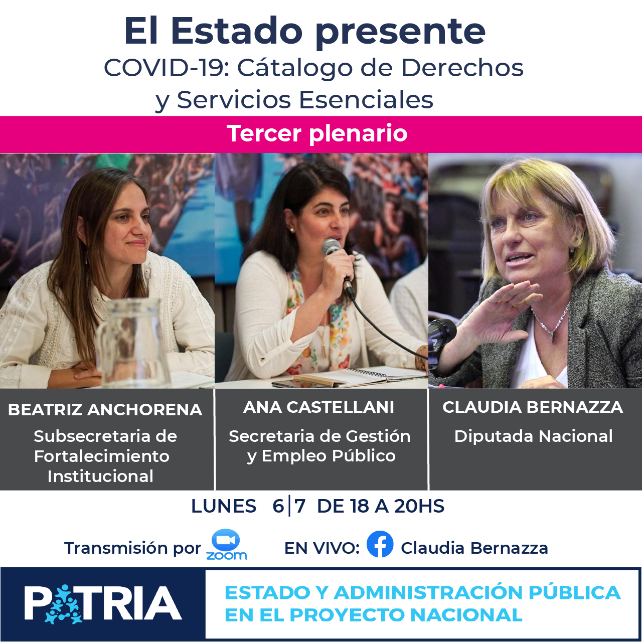 El Estado presente: COVID-19 Catálogo de Derechos y Servicios Esenciales
