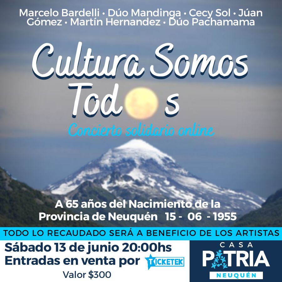 CULTURA SOMOS TOD🌞S: Conmemorando los 65 años de la provincia de Neuquén