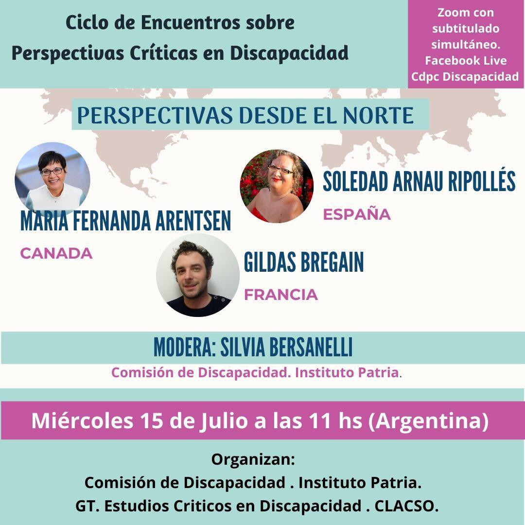 Ciclo de Encuentros Perspectivas Críticas en Discapacidad