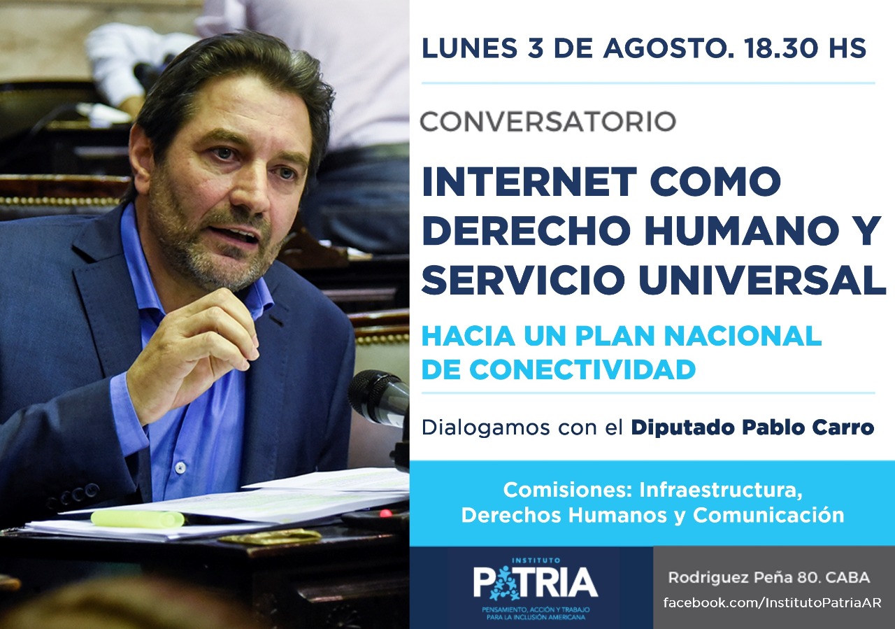 Internet como Derecho Humano y Servicio Universal
