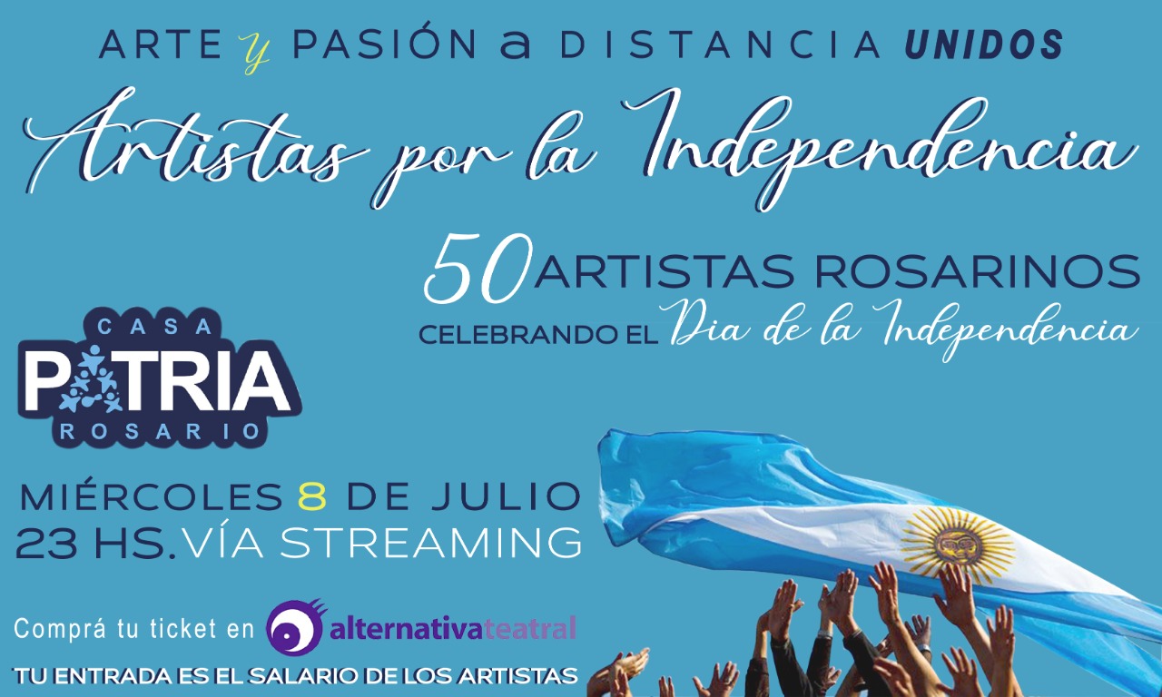 MÁS DE 50 ARTISTAS DE LA CIUDAD CONVOCADOS POR CASA PATRIA ROSARIO
