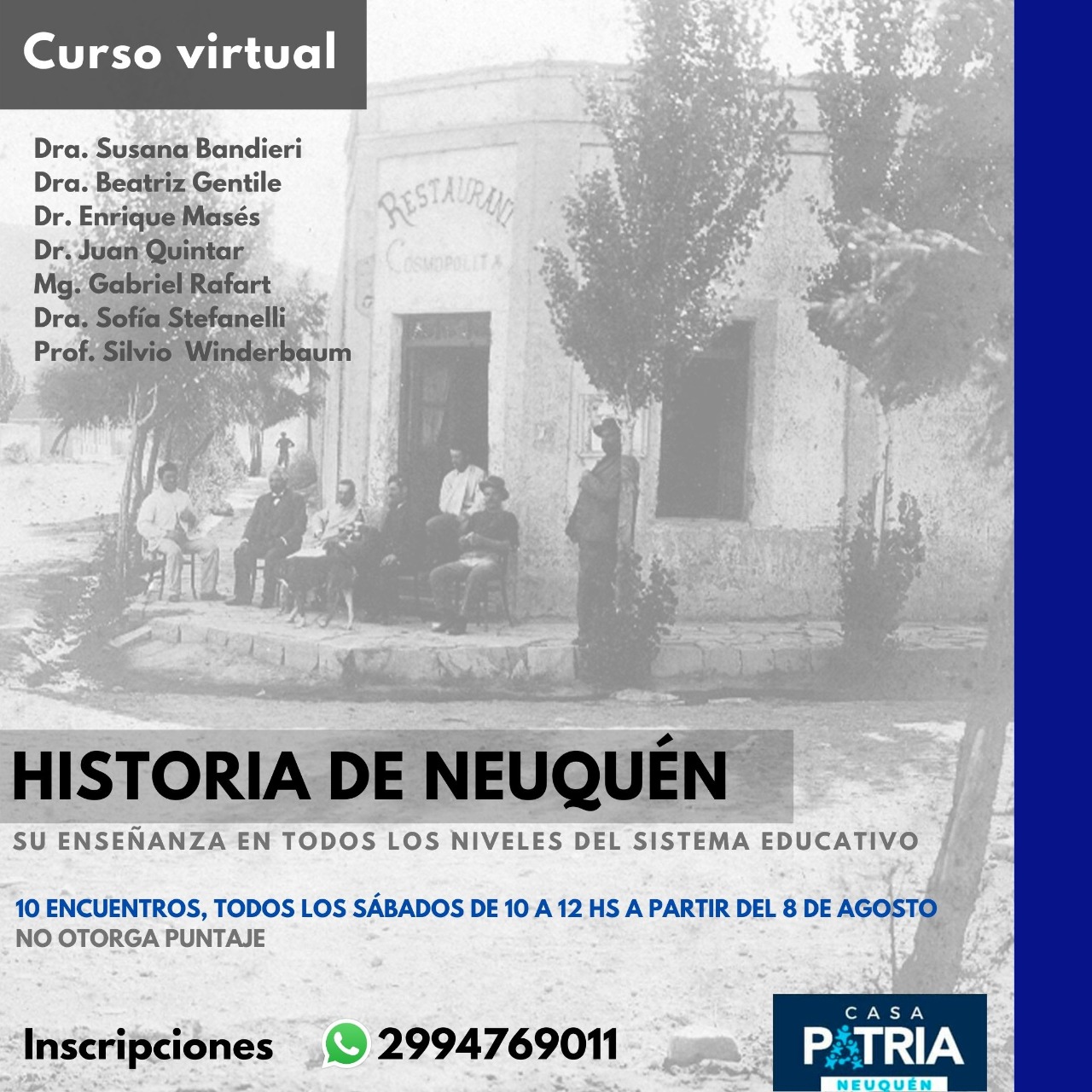Seminario HISTORIA DE NEUQUÉN