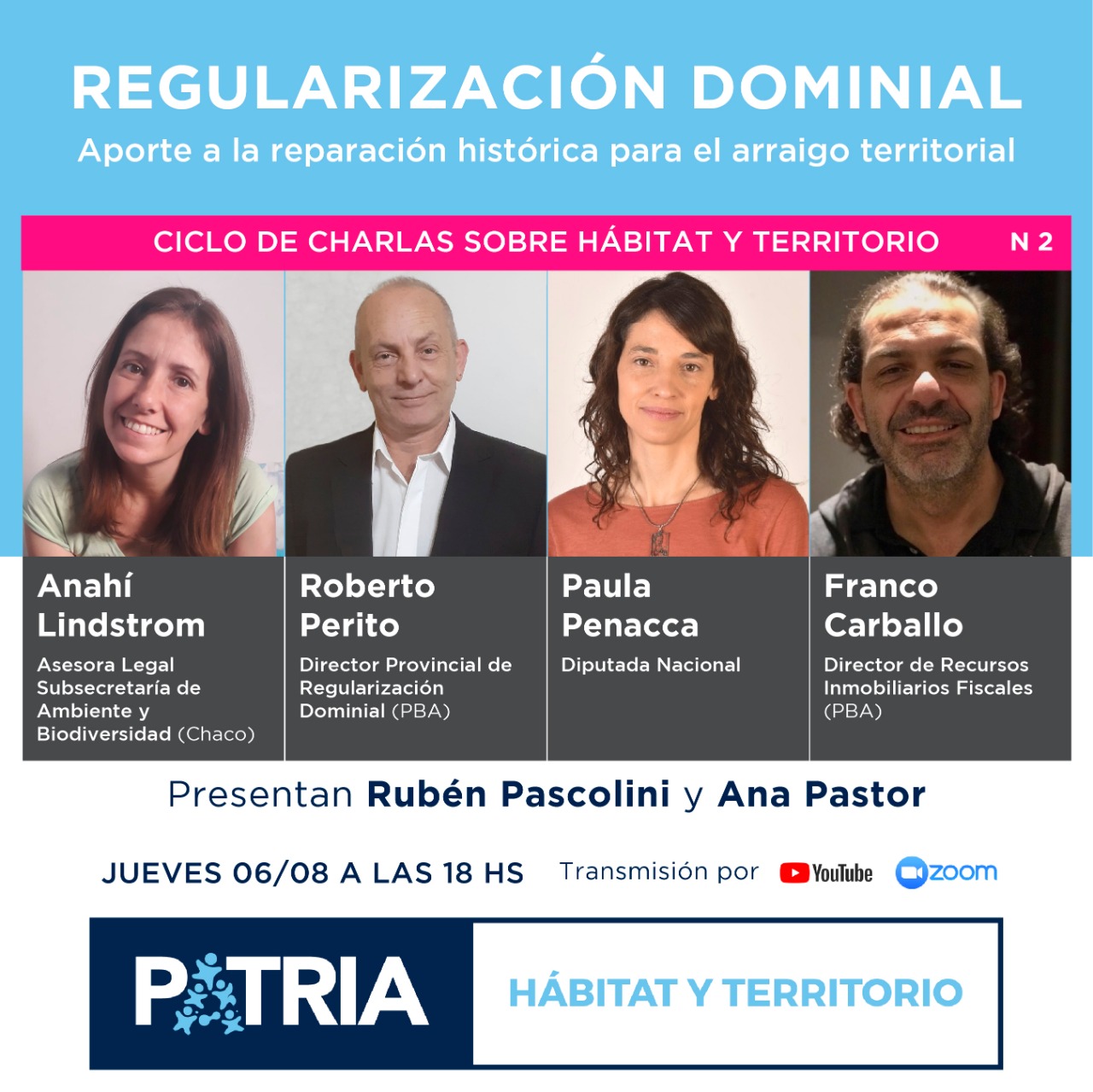 Ciclo de charlas HÁBITAT Y TERRITORIO