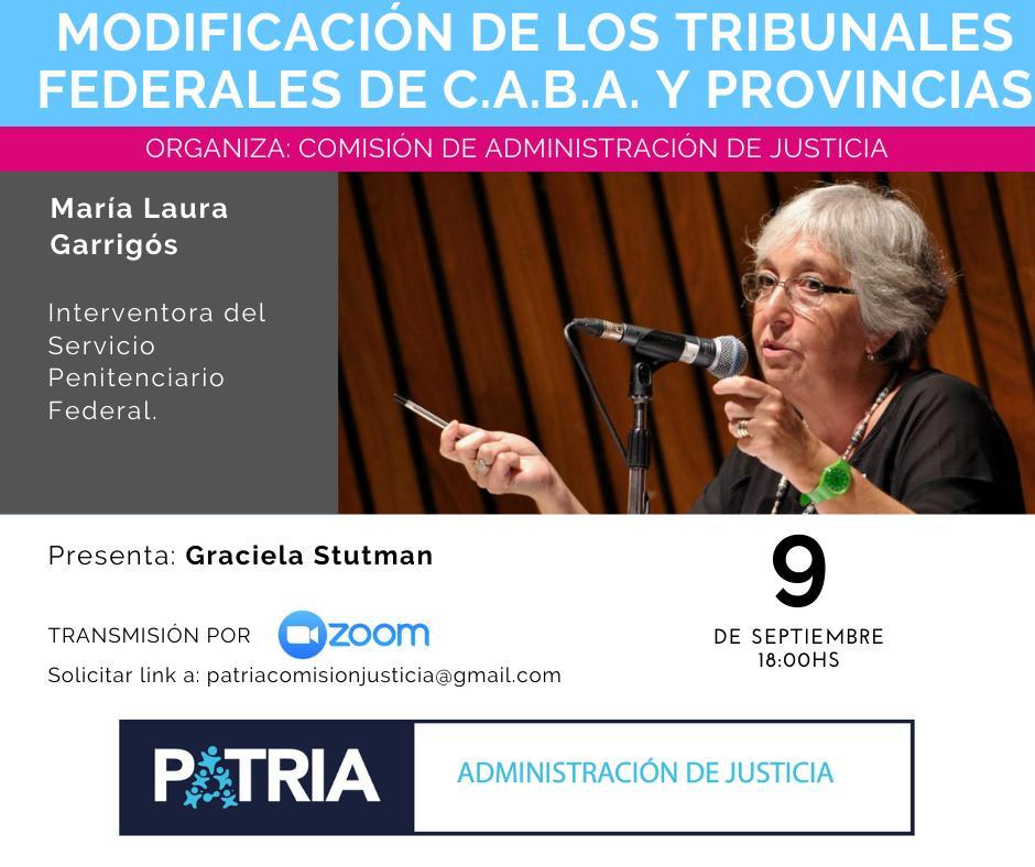 Charla con la Dra María Laura Garrigós