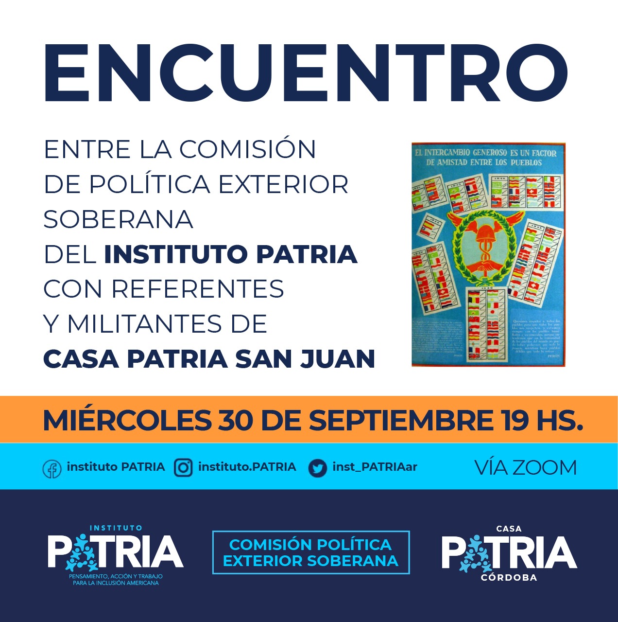 Encuentro federal sobre política exterior
