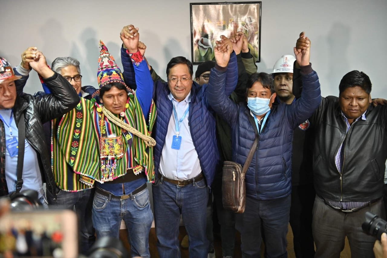 Luis Arce y David Choquehuanca ganan las elecciones presidenciales en Bolivia