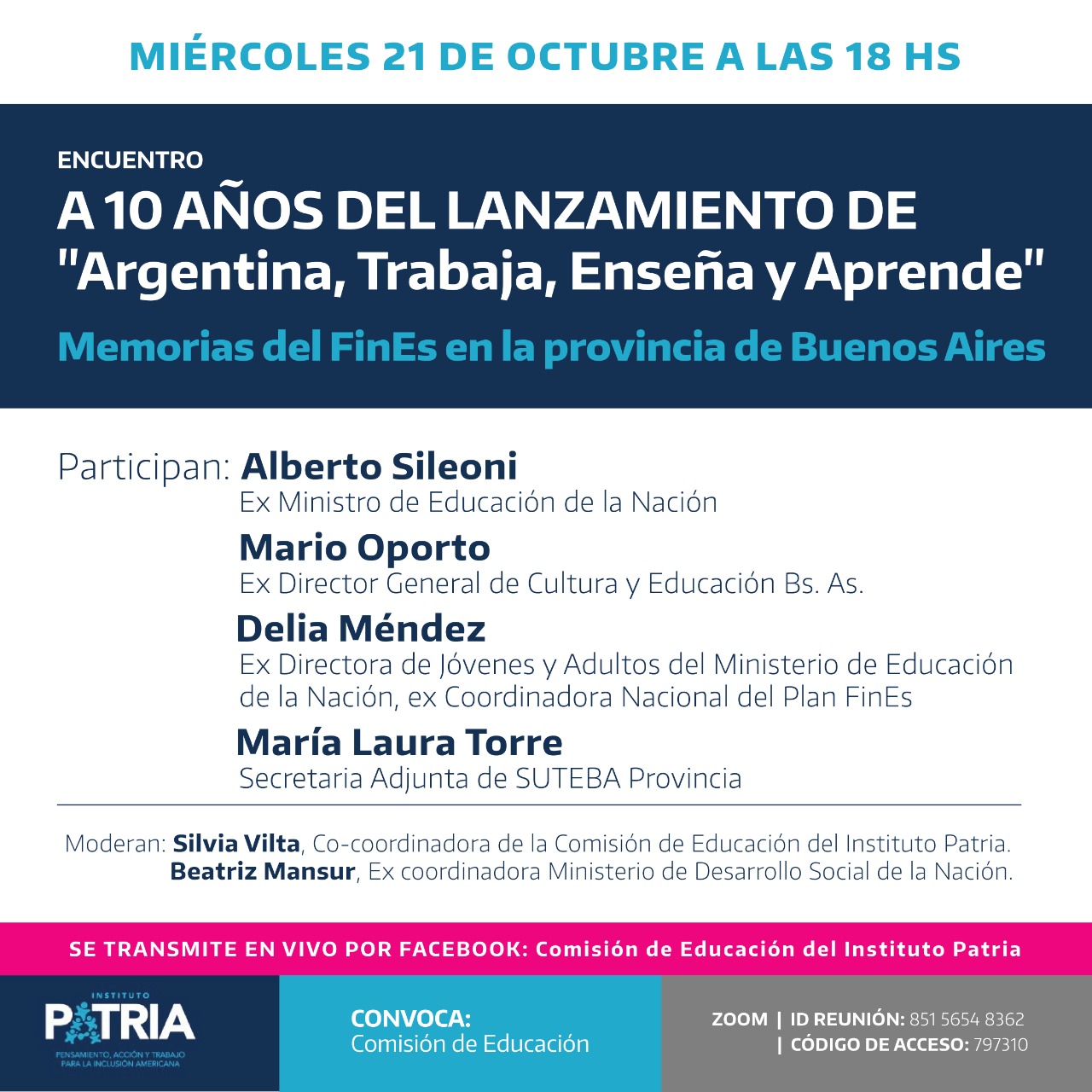 A 10 años de «Argentina Trabaja, Enseña y Aprende»