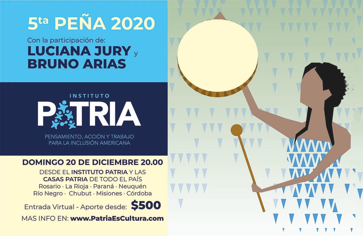 Se viene la 5ta PEÑA DEL PATRIA