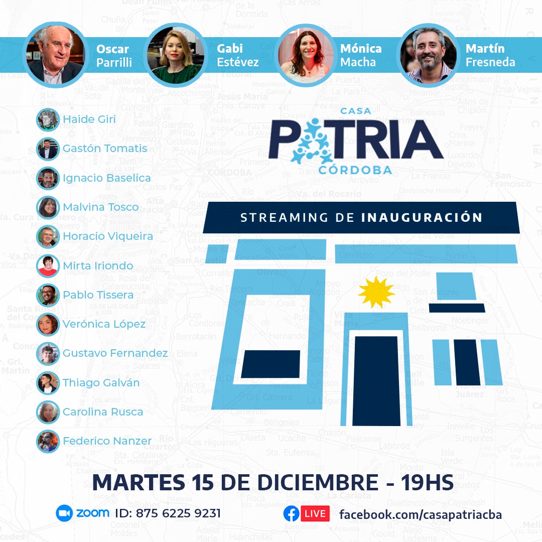 Inauguramos la Casa Patria Córdoba