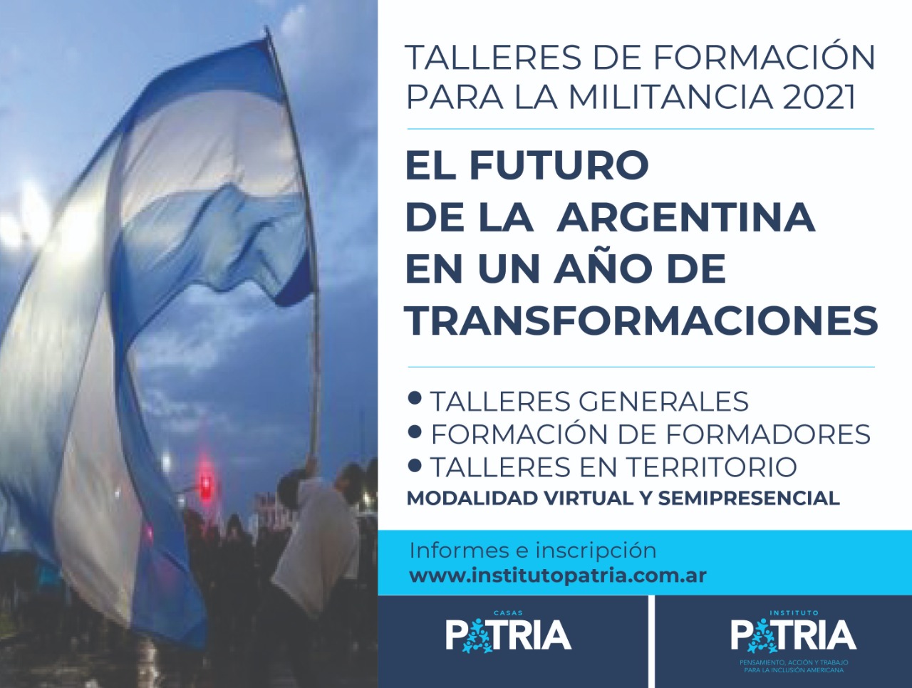 TALLER GENERAL DE FORMACIÓN PARA LA MILITANCIA 2021