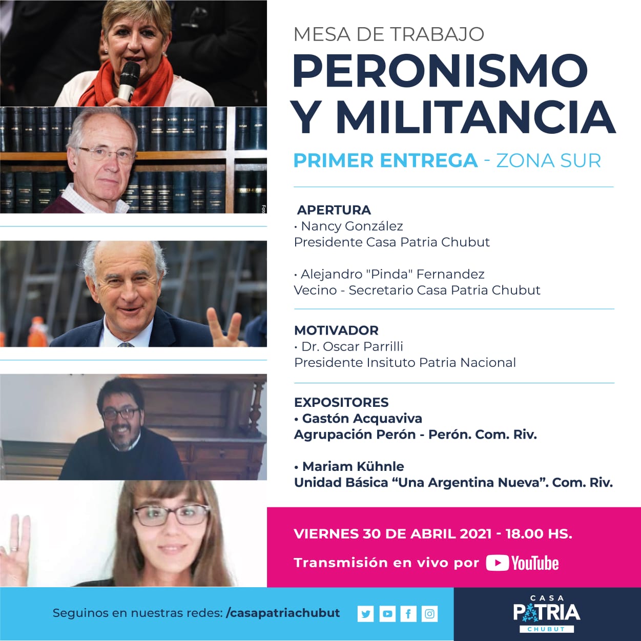Conversatorio: Peronismo y militancia