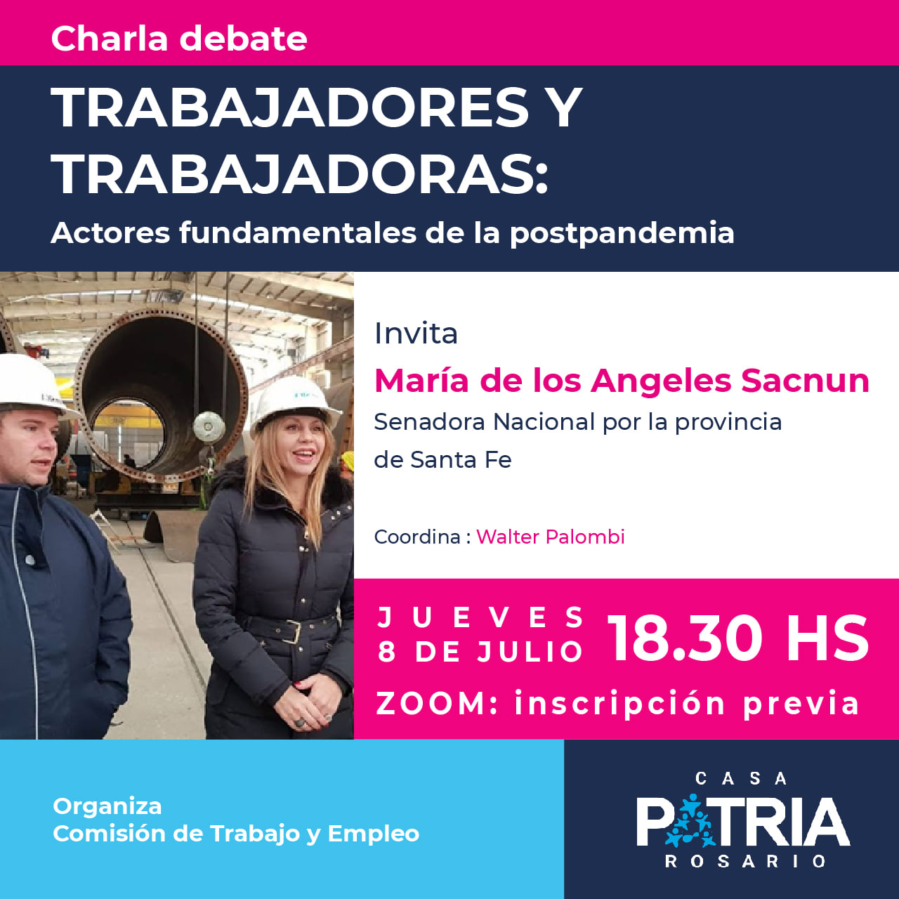 Trabajadores y Trabajadoras: actores fundamentales de la postpandemia