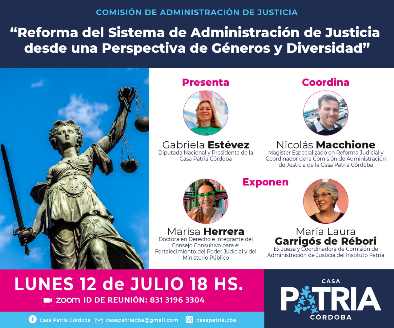 Reforma del Sistema de Administración de Justicia desde una Perspectiva de Géneros y Diversidad