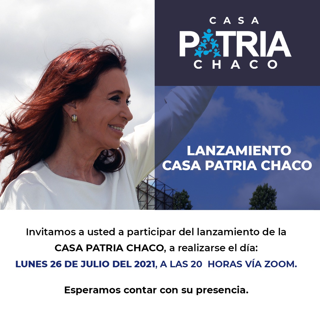 Inauguración Casa Patria Chaco