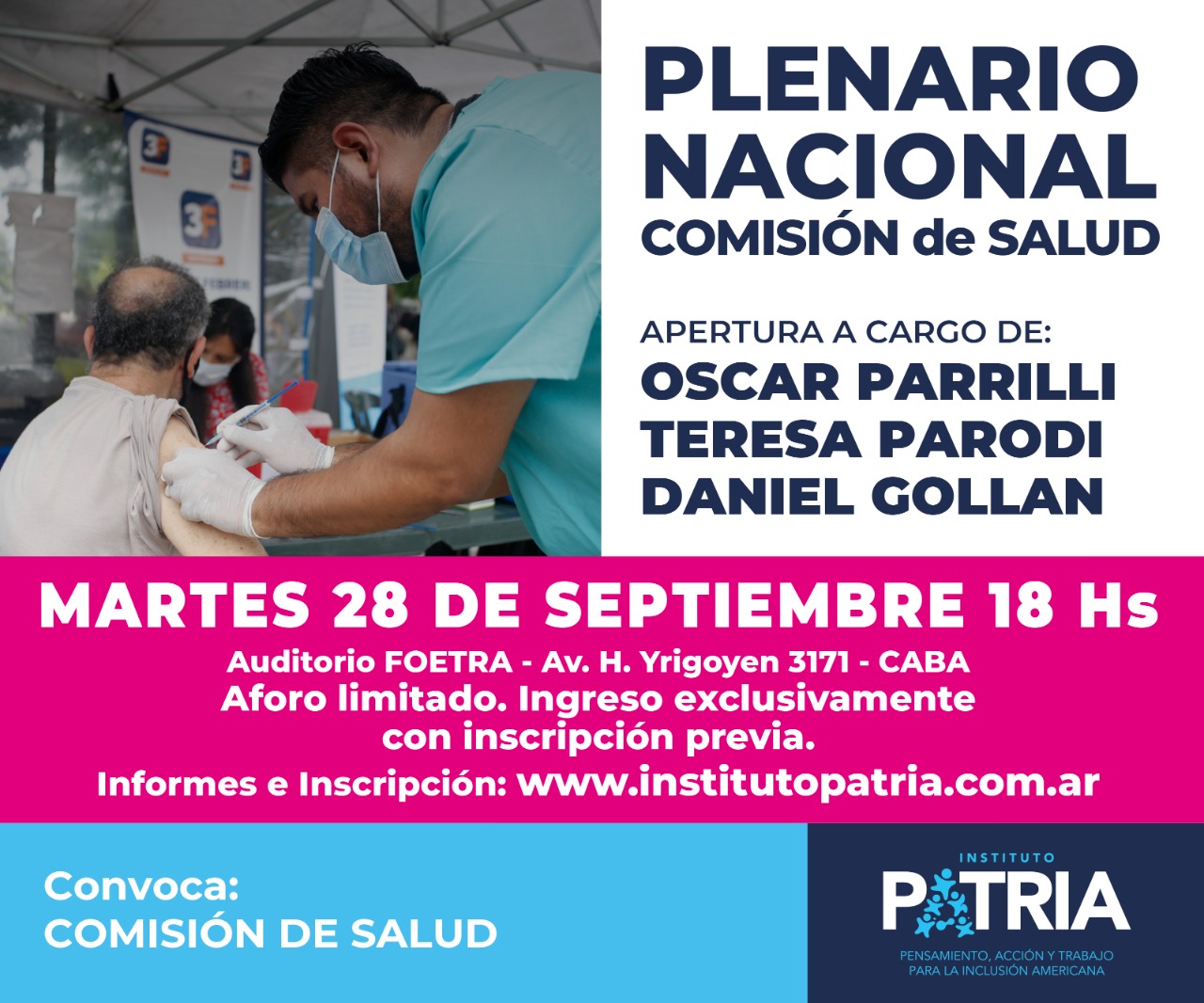 PLENARIO NACIONAL de la COMISIÓN de SALUD