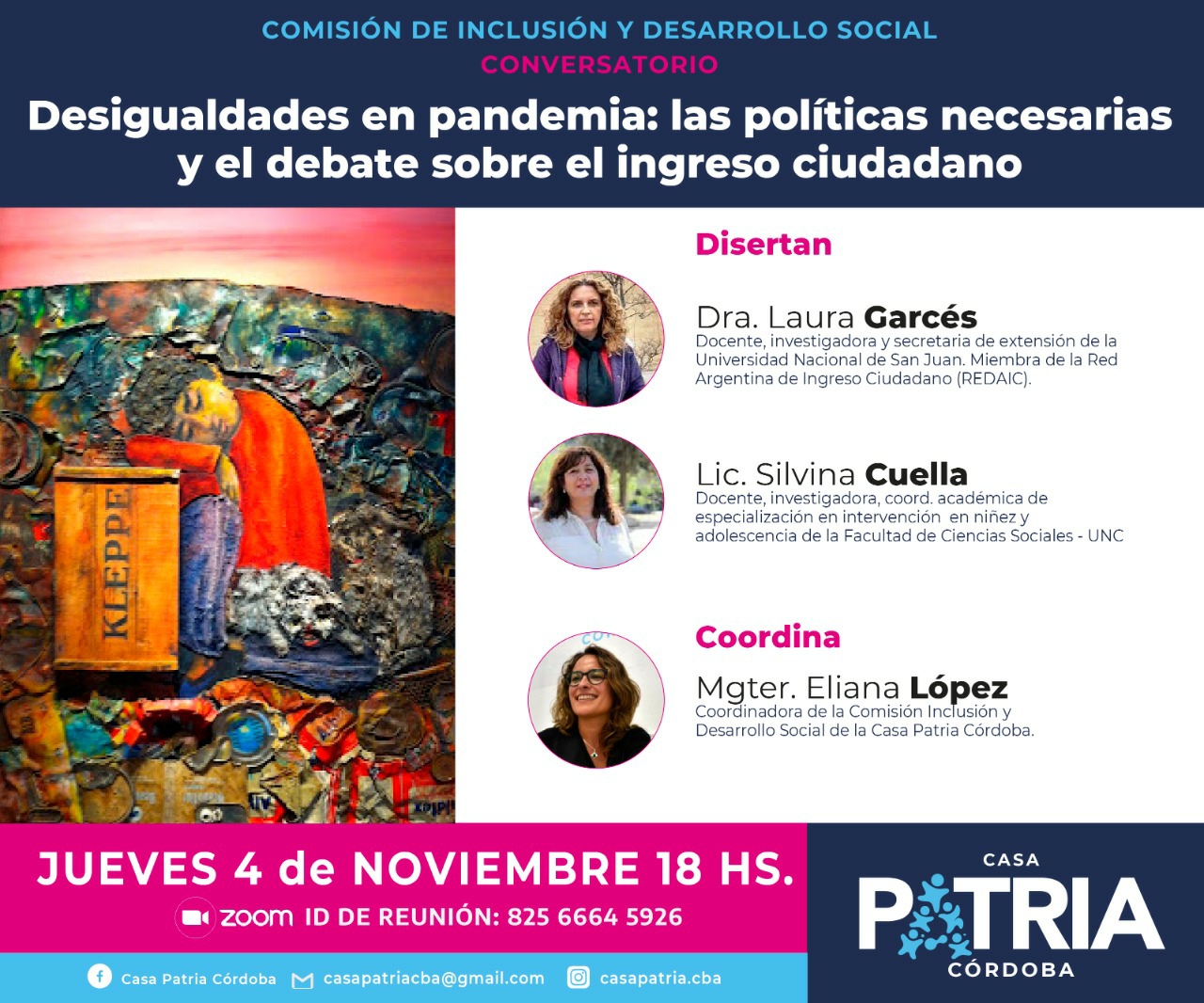Desigualdades en pandemia: las políticas necesarias y el debate sobre el ingreso ciudadano