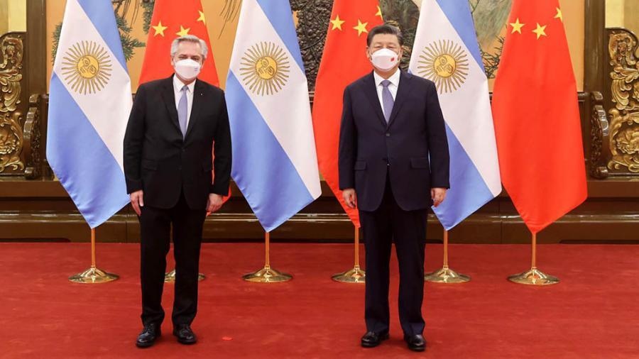 Alberto Fernández se reunió con el el presidente chino Xi Jinping