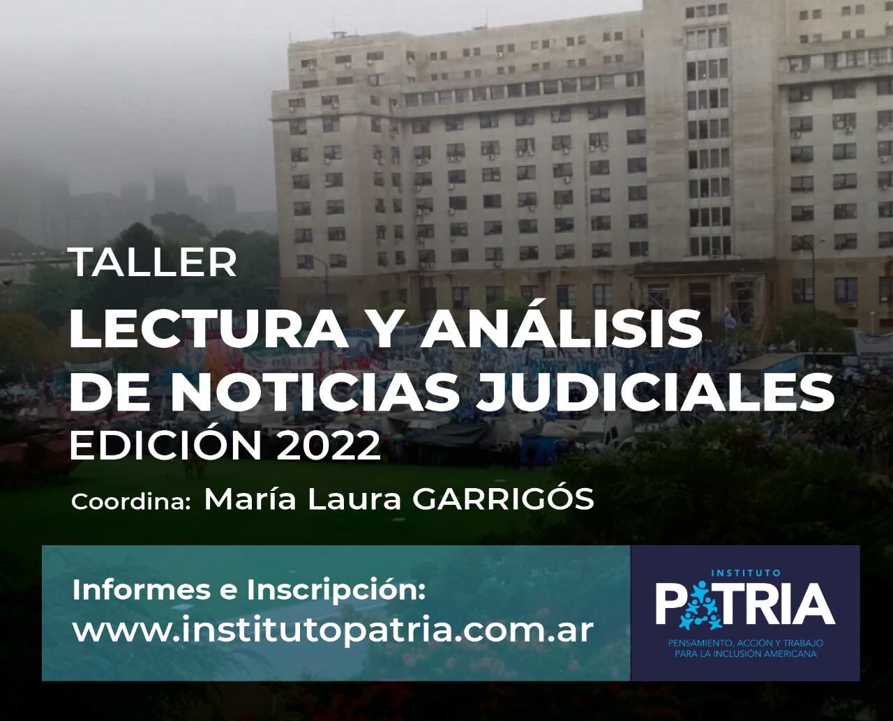 LECTURA Y ANÁLISIS DE NOTICIAS JUDICIALES – EDICIÓN 2022