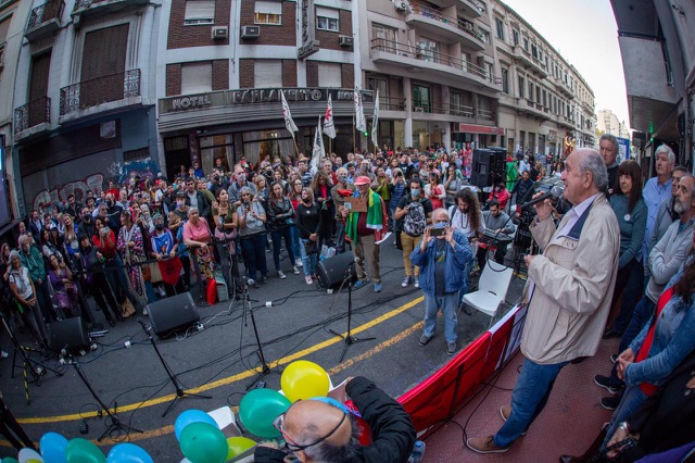 Lanzamiento del Comité Argentino Lula Presidente 2022 en el PATRIA